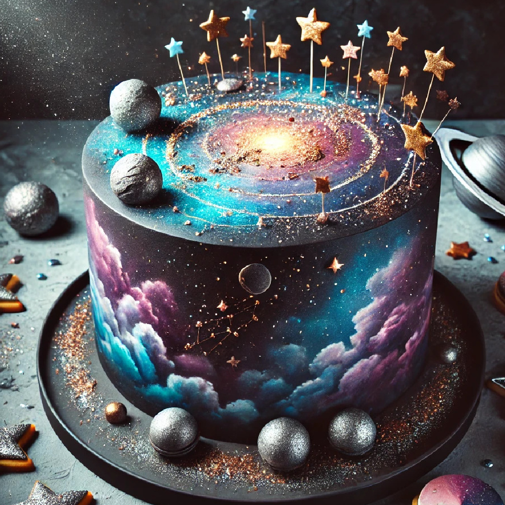 پودر اکلیل در قنادی و طراحی کیک‌ها