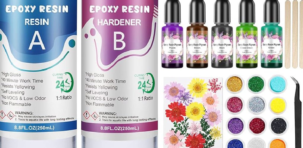 بهترین قیمت رزین اپوکسی و اکلیل