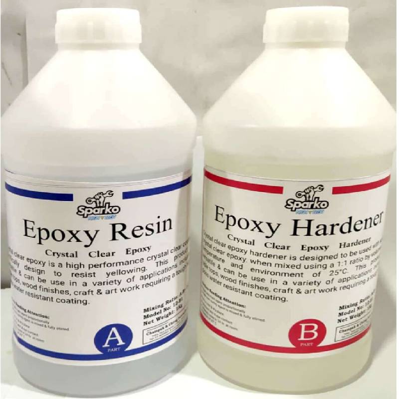 اکلیل و رزین اپوکسی