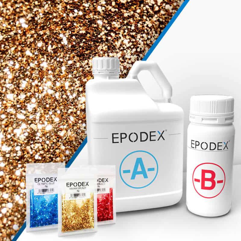 آموزش ترکیب رزین اپوکسی و اکلیل