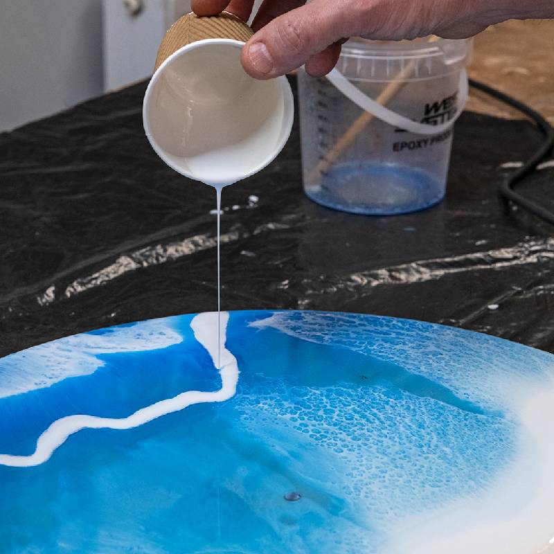 تکنیک لایه‌بندی در رزین اپوکسی