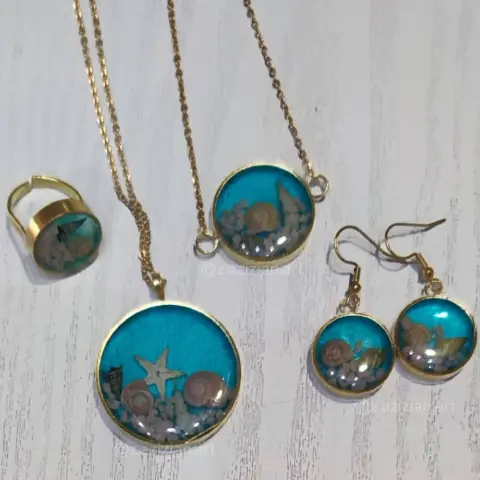 ساخت اکسسوری‌های مو با رزین اپوکسی