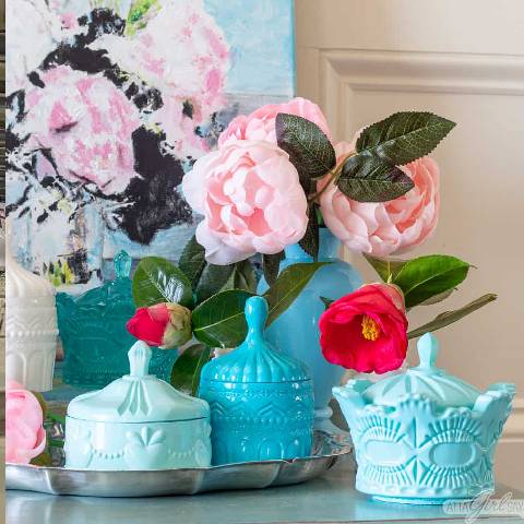 رنگچیان: ساخت گلدان‌های رزینی