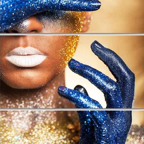 رنگچیان: نقاشی با اکلیل