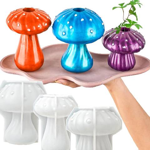 رنگچیان: ساخت گلدان‌های رزینی