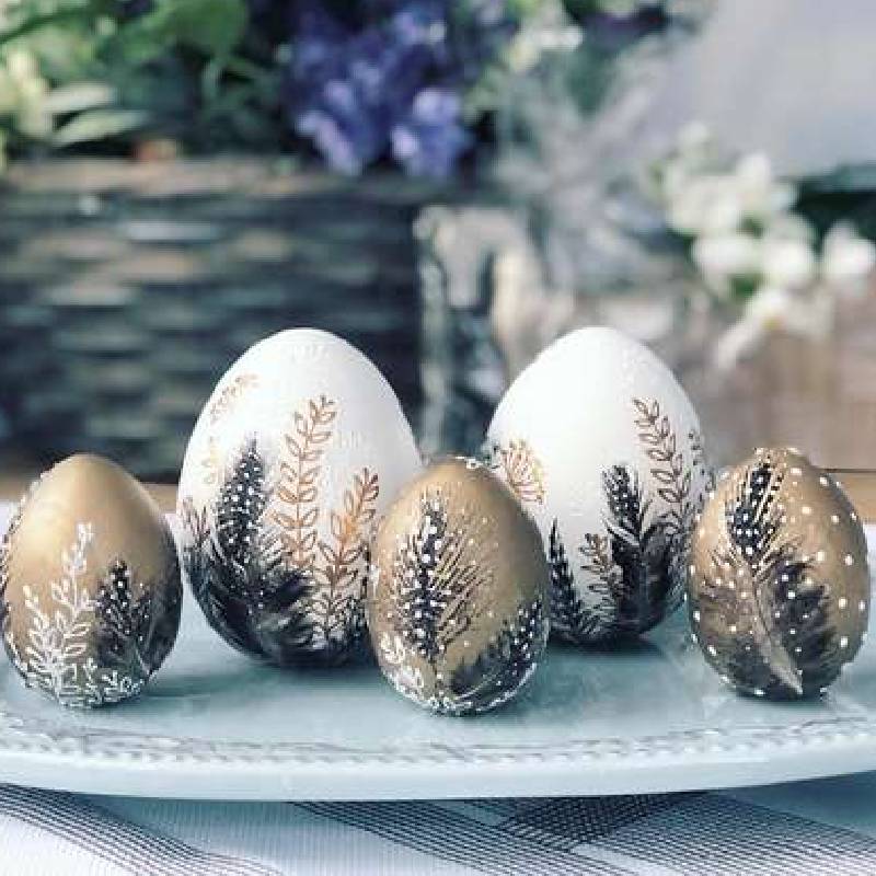 اکلیل برای تزئین تخم مرغ عید نوروز