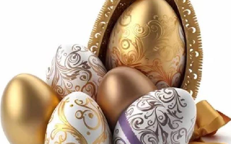 اکلیل برای تزئین تخم مرغ عید نوروز