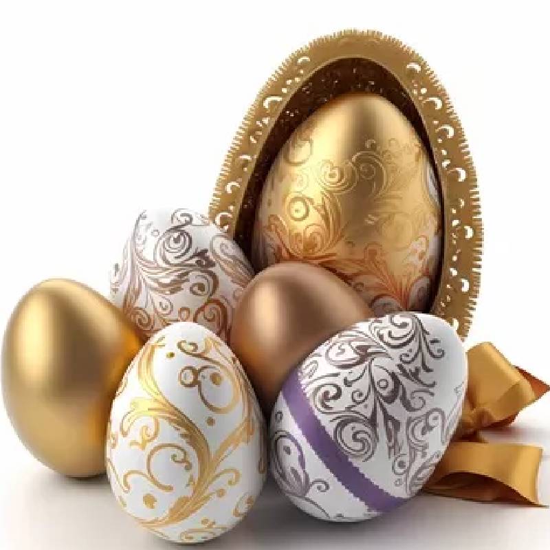 اکلیل برای تزئین تخم مرغ عید نوروز