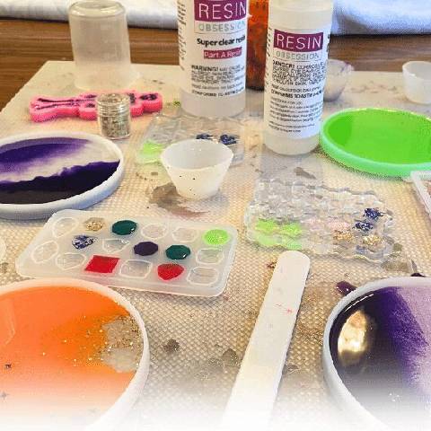 تکنیک لایه‌بندی در رزین اپوکسی