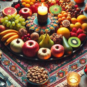 خرید اکلیل و ایده‌های جذاب برای تزیین شب یلدا با فروشگاه رنگچیان